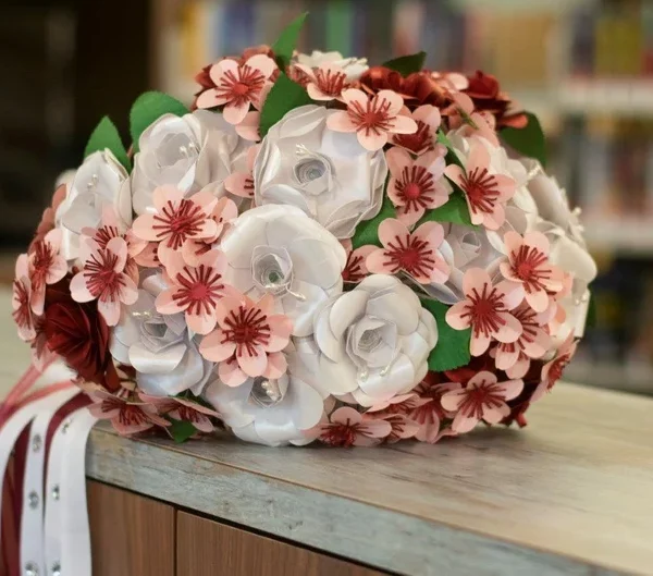 Cherry Blossom Wedding Buquet