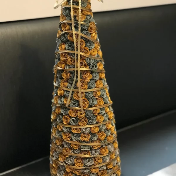 Silver & Gold Christmas Tree