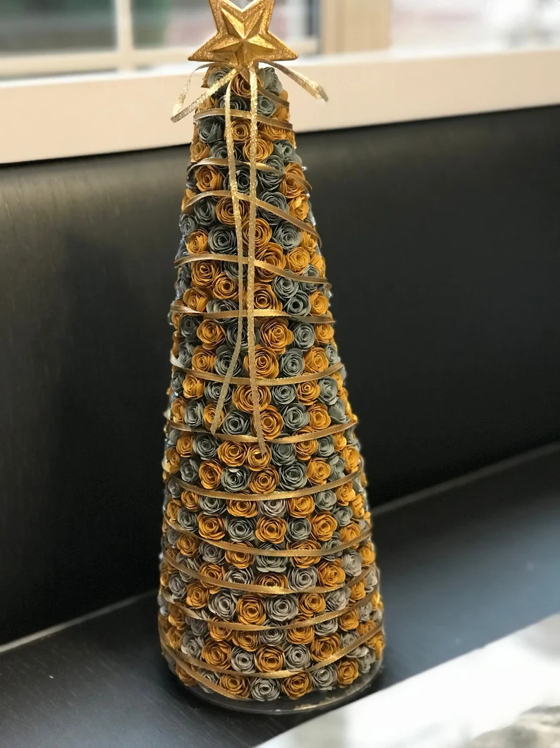 Silver & Gold Christmas Tree