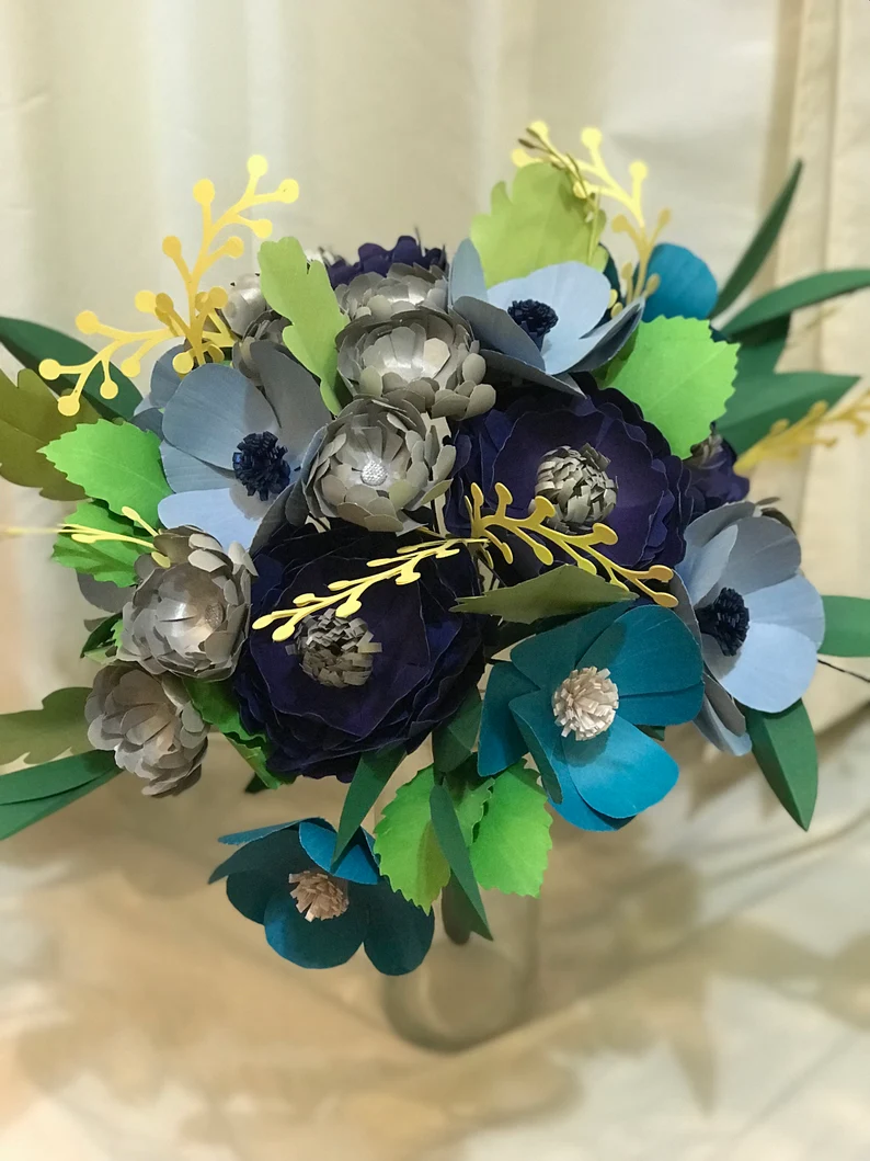 Tropical Blue Bouquet